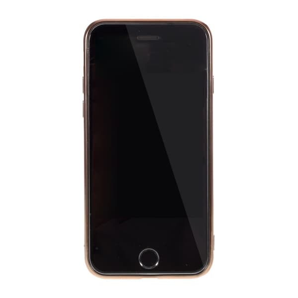 iPhone 7/8/SE Skal Glitter Roséguld