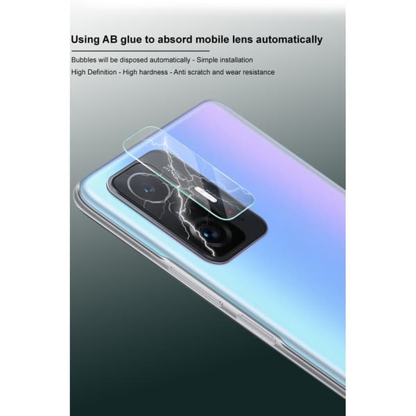 IMAK 2 Pack Härdat Glas Linsskydd Xiaomi 11T/11T Pro