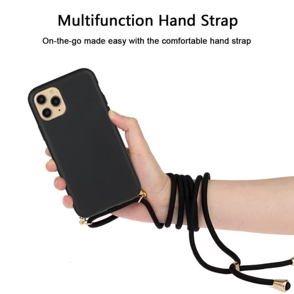 iPhone 14 Pro Max Skal Halsband Svart