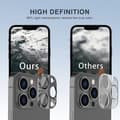 Miniatyrbild 5 av 6: Hat Prince Aluminium Kameraskydd iPhone 14 Pro/iPhone 14 Pro Max Silver