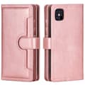 Miniatyrbild 1 av 3: Läder Plånboksfodral Multi-Slot iPhone 13 Pro Roséguld