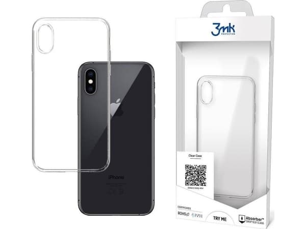 3MK Etui Clear Case do Apple iPhone X/XS
