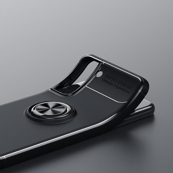 Skal Med Ringhållare Samsung Galaxy S21 FE Svart