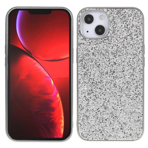 iPhone 13 Mini Skal Glitter Silver