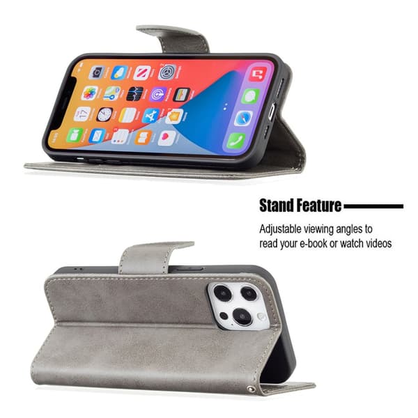 iPhone 13 Pro Max Mobilväska Grå