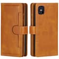 Miniatyrbild 1 av 3: Läder Plånboksfodral Multi-Slot iPhone 13 Pro Cognac