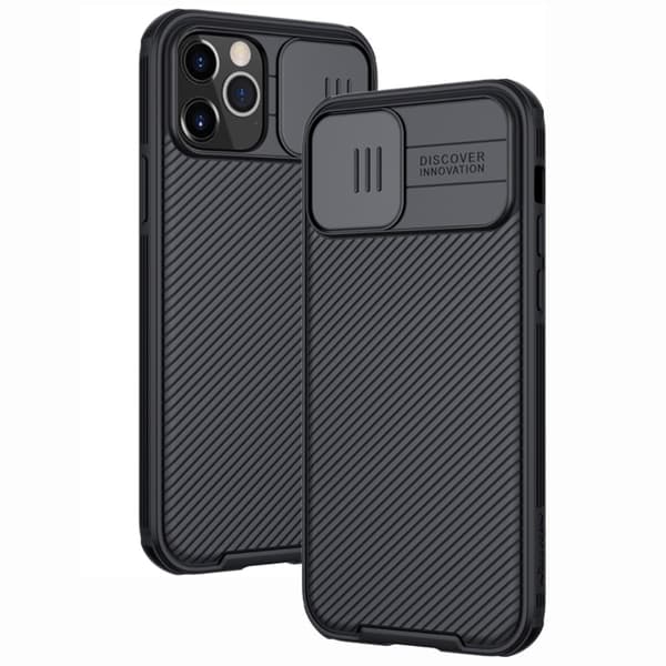 Nillkin CamShield Skal iPhone 12/12 Pro Svart