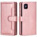 Miniatyrbild 1 av 3: Läder Plånboksfodral Multi-Slot iPhone 13 Mini Roséguld