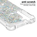 Miniatyrbild 2 av 5: Glitter Bling TPU Case Samsung Galaxy S22 Silver