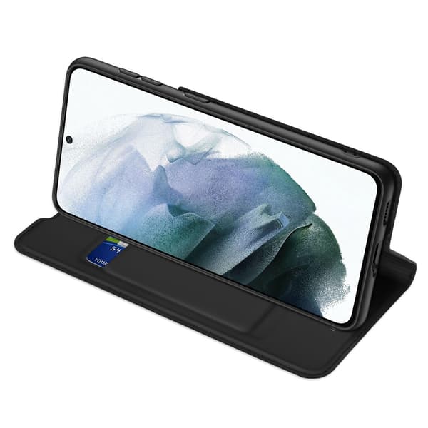 Dux Ducis Skin Pro Läderfodral Samsung Galaxy S21 FE Svart