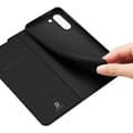 Miniatyrbild 7 av 7: Dux Ducis Skin Pro Läderfodral Samsung Galaxy S21 FE Svart