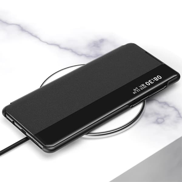 Samsung Galaxy S22 Ultra Fodral Med Display Svart