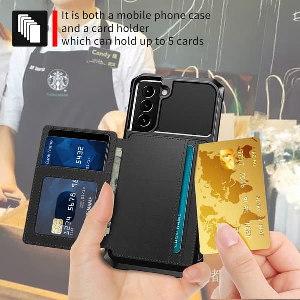 Multi-Slot Case Samsung Galaxy S22 Svart