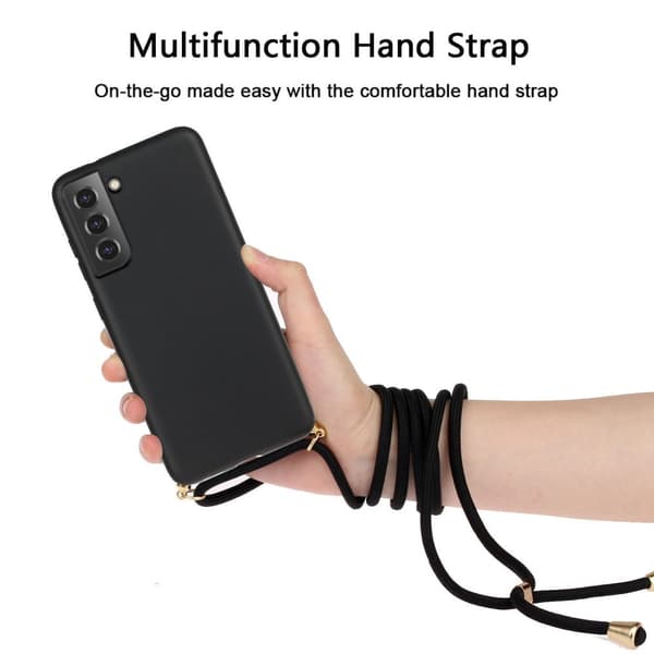 Samsung Galaxy S22 Skal Halsband Svart
