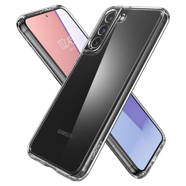 Spigen Galaxy S22 Case Ultra Hybrid Crystal Clear