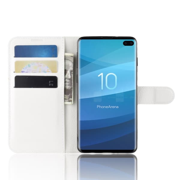 Mobilfodral Samsung Galaxy S10 Plus Vit