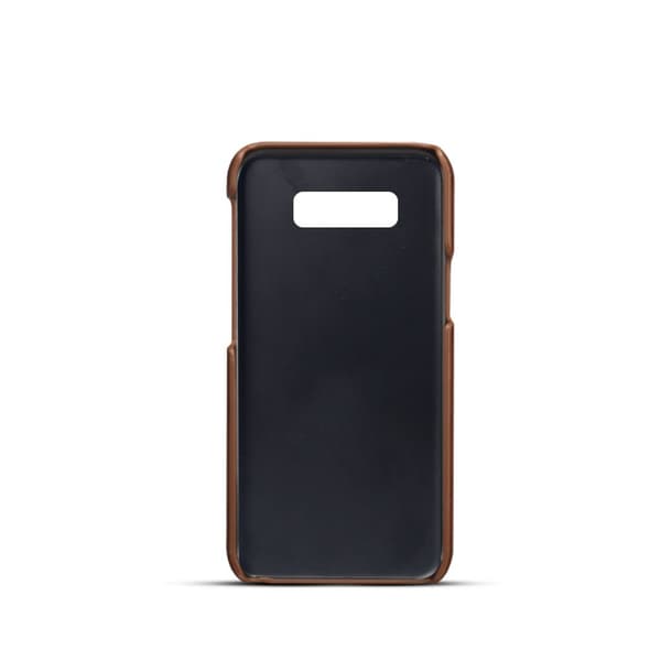 Läderskal Med Kortfack Samsung Galaxy S10 Brun