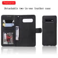 Miniatyrbild 2 av 6: Magnet Leather Wallet Samsung Galaxy S10 Svart