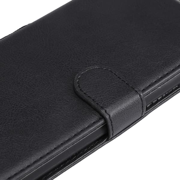 Magnet Leather Wallet iPhone 7/8/SE Svart