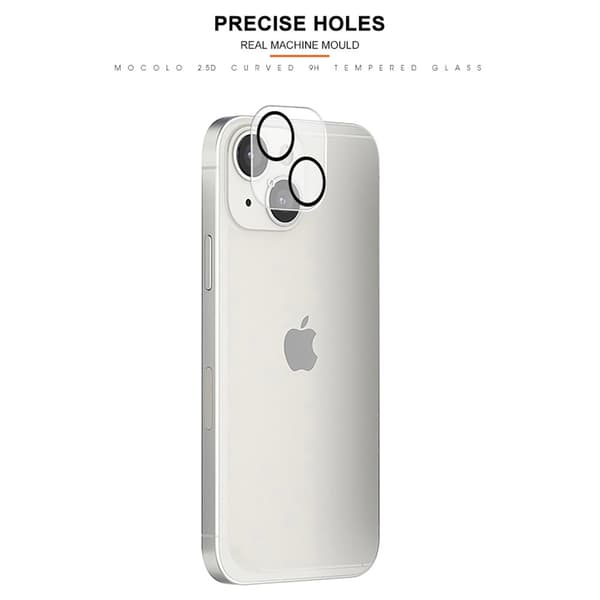 Mocolo Heltäckande Kameraskydd iPhone 14 Härdat Glas