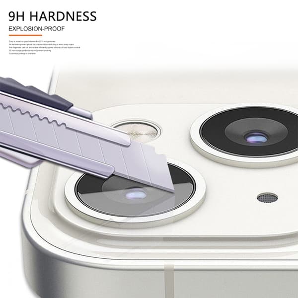 Mocolo Heltäckande Kameraskydd iPhone 14 Härdat Glas