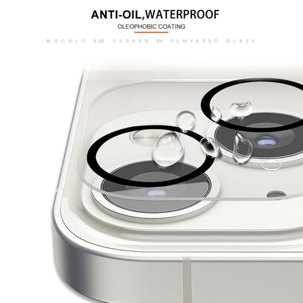 Mocolo Heltäckande Kameraskydd iPhone 14 Härdat Glas