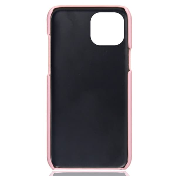 Läderskal Med Kortfack iPhone 14 Rosa