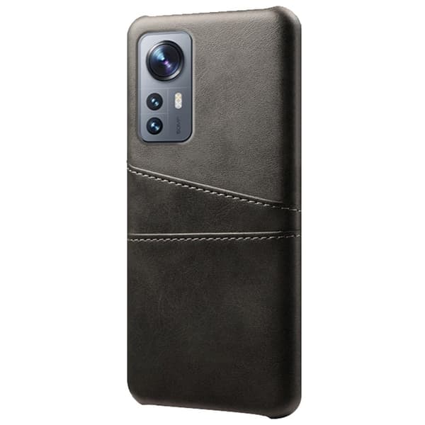 Läderskal Med Kortfack Xiaomi 12 Pro Svart