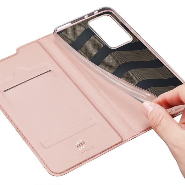 Dux Ducis Skin Pro Läderfodral Xiaomi 12 Pro Rosa