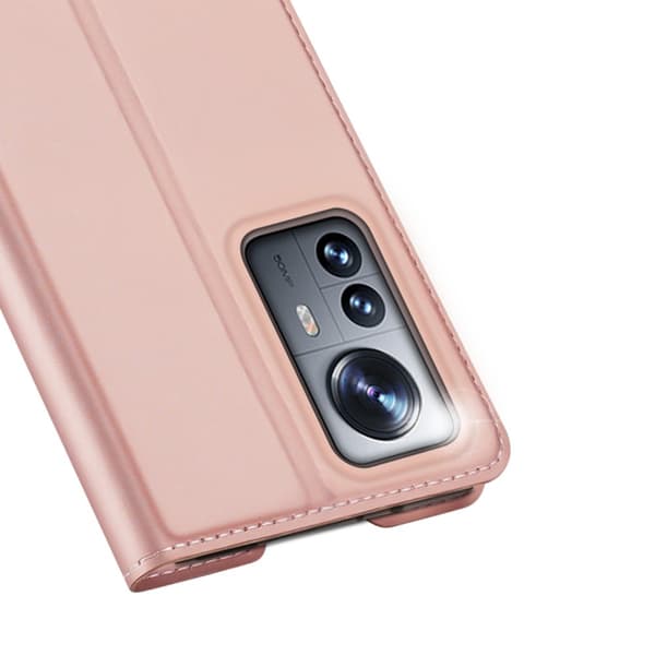 Dux Ducis Skin Pro Läderfodral Xiaomi 12 Pro Rosa