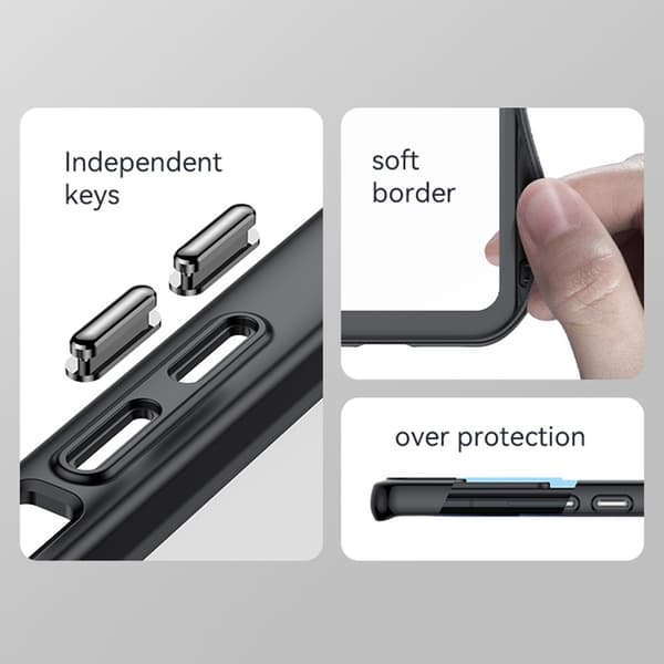 Stöttålig Edge Skal Xiaomi 12 Pro Svart