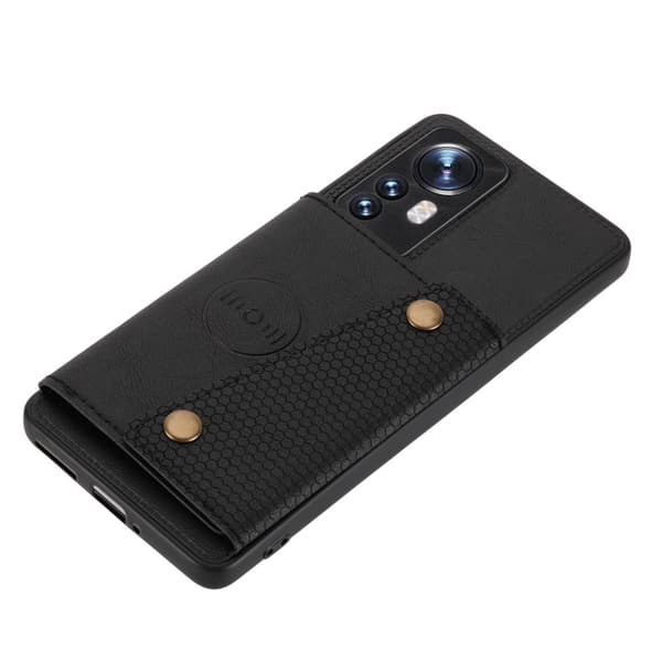Skal Med Plånbok Xiaomi 12 Pro Svart
