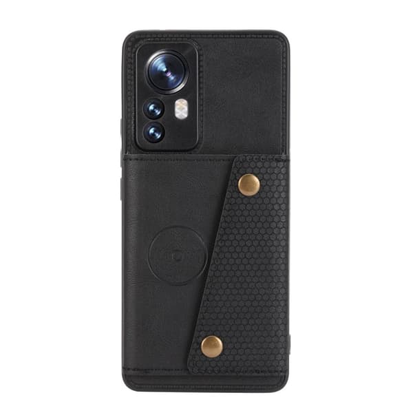 Skal Med Plånbok Xiaomi 12 Pro Svart