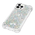 Miniatyrbild 3 av 5: Glitter Bling TPU Case iPhone 14 Pro Silver