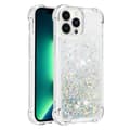 Miniatyrbild 1 av 5: Glitter Bling TPU Case iPhone 14 Pro Silver