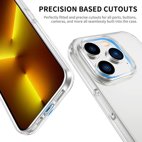 Stöttåligt TPU Skal iPhone 14 Pro Transparent