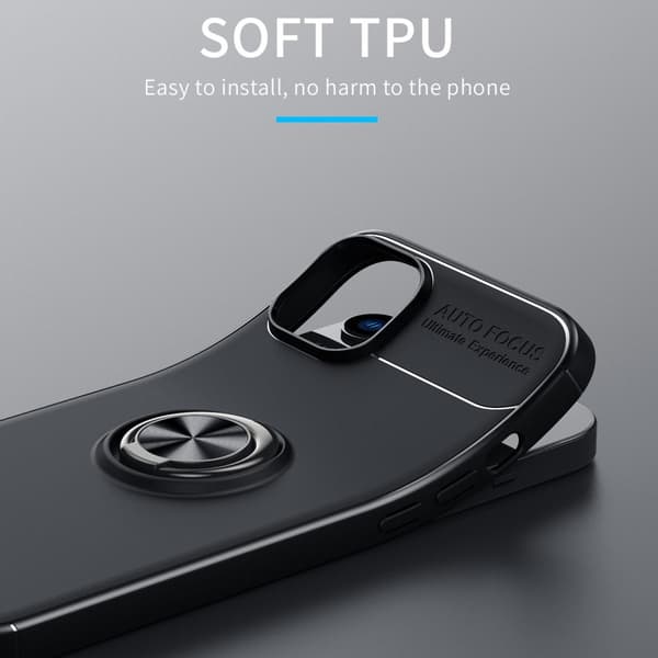 Skal Med Ringhållare iPhone 14 Plus Svart