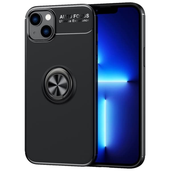 Skal Med Ringhållare iPhone 14 Plus Svart
