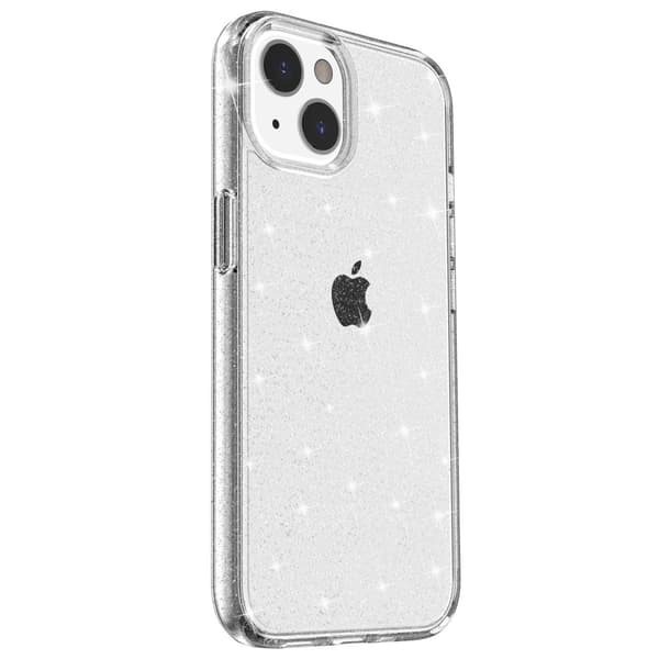 iPhone 14 Plus Skal Glitter Transparent