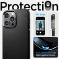 Miniatyrbild 10 av 10: Spigen iPhone 14 Pro Max Case Liquid Air Black