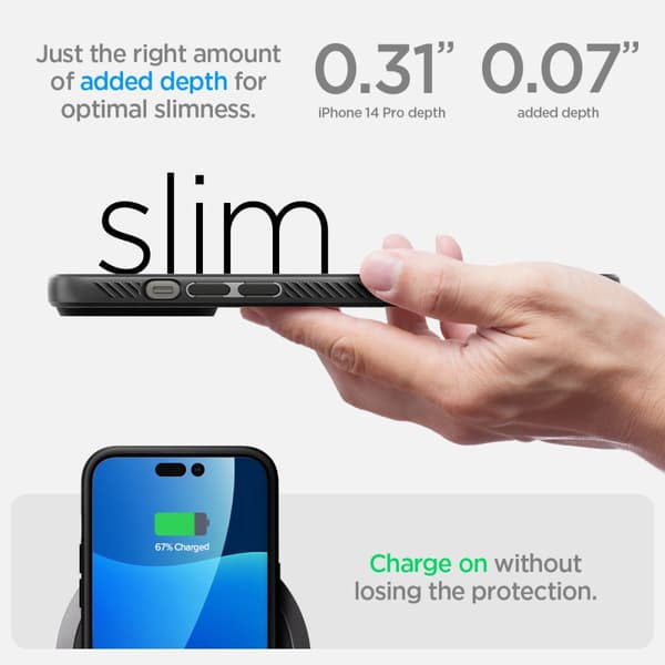 Spigen iPhone 14 Pro Case Liquid Air Black