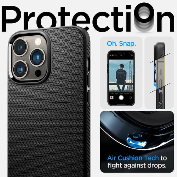 Spigen iPhone 14 Pro Case Liquid Air Black