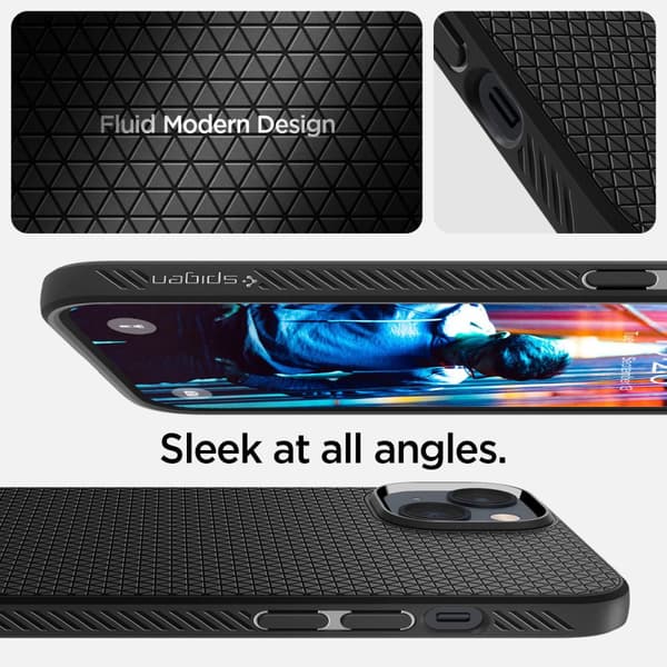 Spigen iPhone 14 Plus Case Liquid Air Black