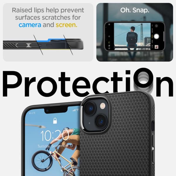 Spigen iPhone 14 Plus Case Liquid Air Black