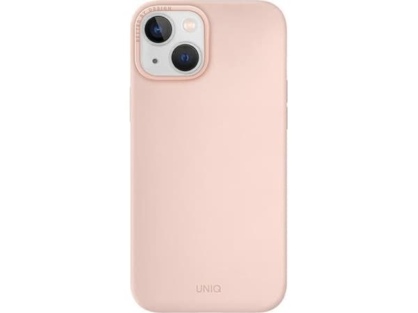 Fodral Uniq UNIQ Fodral Lino Hue iPhone 14 Plus 6,7" Magclick Laddning rosa / rosa