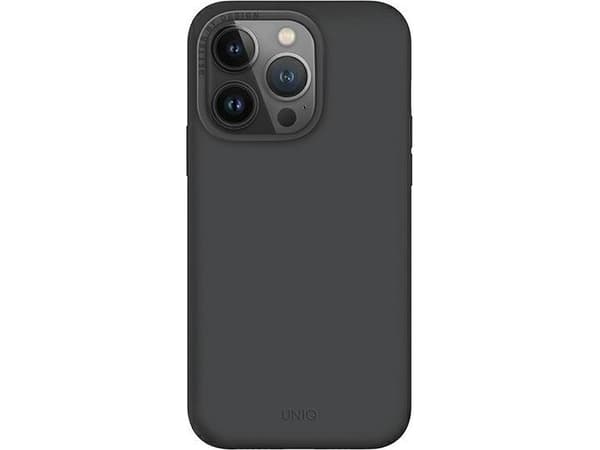 Uniq UNIQ-deksel Lino Hue til iPhone 14 Pro 6.1" Magclick-ladedeksel / karbondeksel