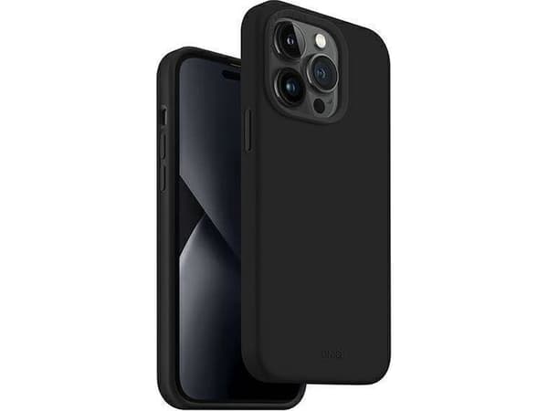 UNIQ Lino Apple iPhone 14 Pro 6,1" midnight dėklas telefonui juodos spalvos