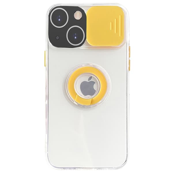 Praktiskt Floveme Skal - iPhone 14 Gul Gul