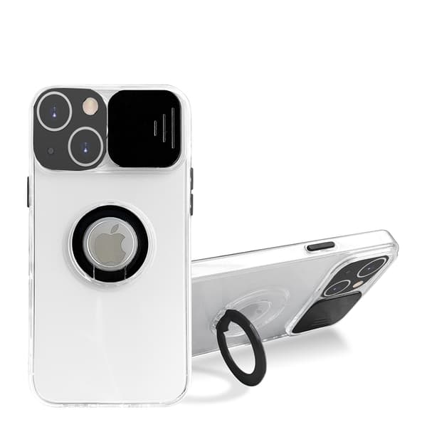 iPhone 14 Plus - Stilsäkert Stötdämapnde Skal (FLOVEME) Svart Svart