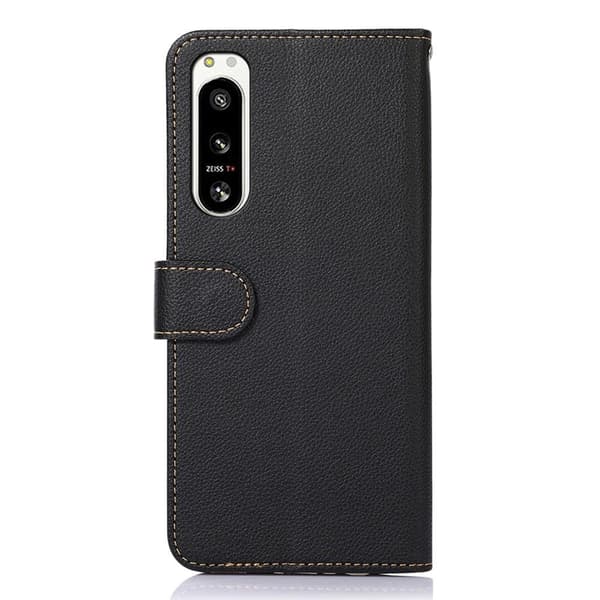 KHAZNEH puhelimen kansi Sony Xperia 5 IV - musta-punainen